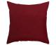 Bright red color cushion covers giving a contrast effect to interiors